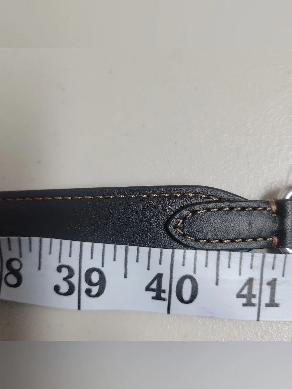 Coach black leather